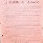 La Bastille de l'autorité (1906)