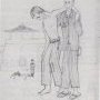 Dessin de Manuel Alfonso Ortells (Mauthausen)